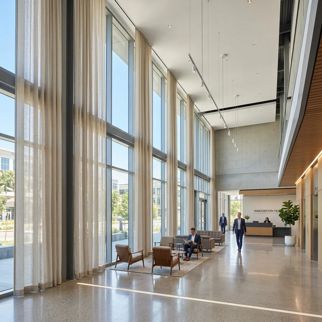 Commercial Curtain Cleaning